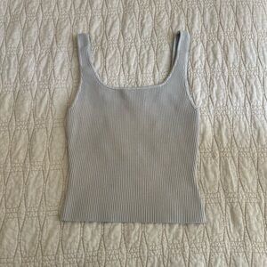 Aritzia sculpt knit tank